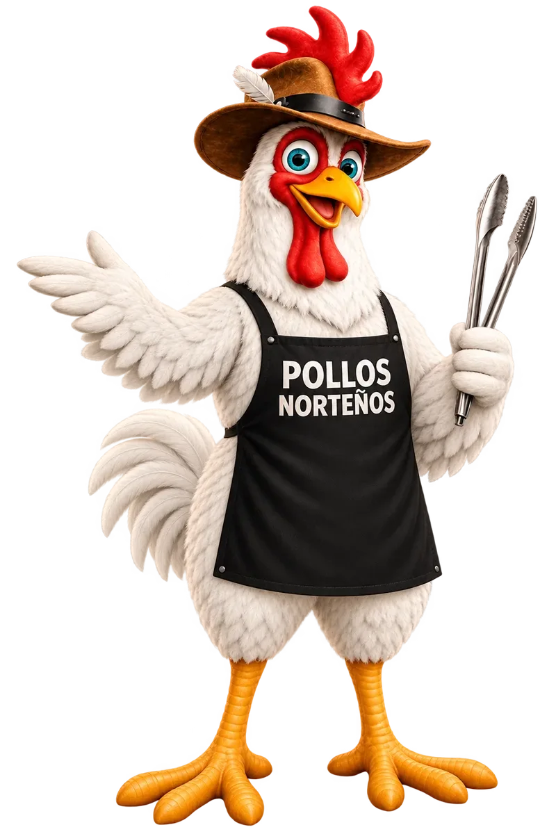 El pollo norteño 3D te da la bienvenida