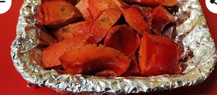½ lb de salchicha asada