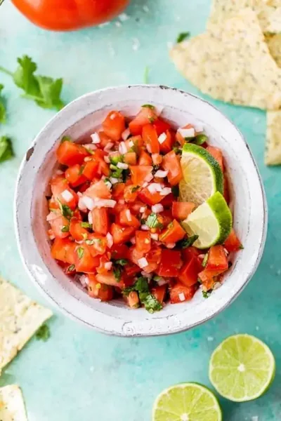 Pico de gallo normal